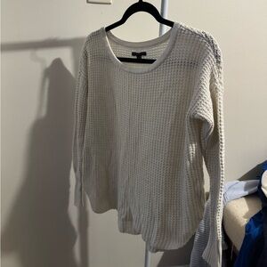 American Eagle Outfitters Off-White Knit Sweater